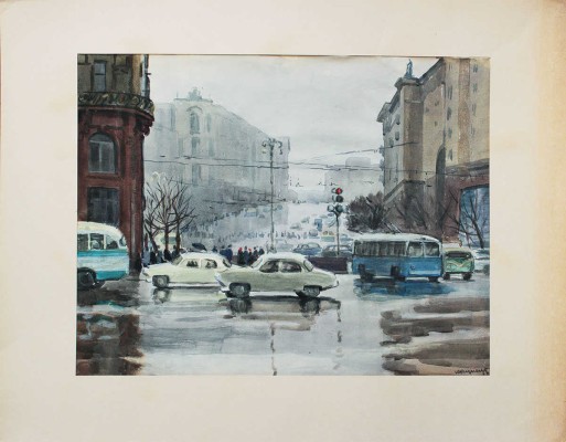 Купецио Ксения Конрадовна. Улица Горького